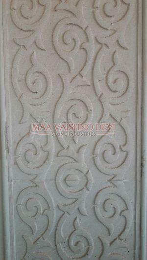 Decorative Sandstone Carved Jali 03