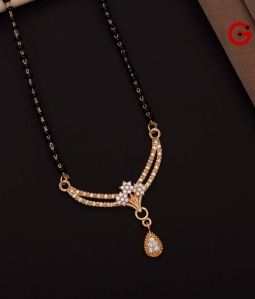 fancy Brass mangalsutra