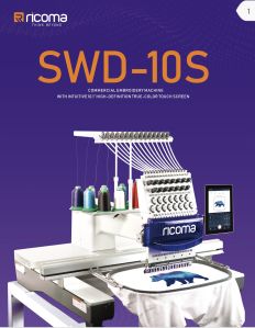 Ricoma SWD-1501-10S Commercial Embroidery Machine