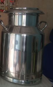 20 Ltr. Stainless Steel Milk Cans