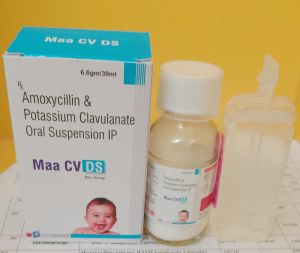 Amoxycillin 400 mg , Clavulanate potassium, oral suspension