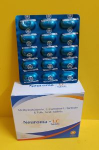 L-Carnitine L-Tartrate Mecobalamin& Folic Aicd Tablets