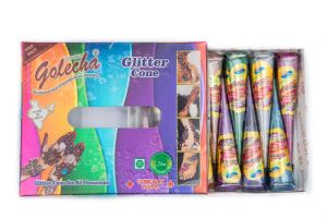 Gloecha Glitter Henna Cone