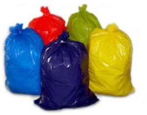 Multicolor Plastic Garbage Bag