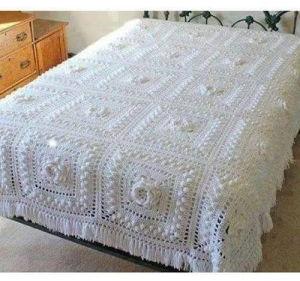 Crochet Bed Sheet