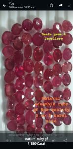 Natural African Ruby Gemstone
