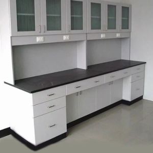 Lab Overhead Cabinet Table