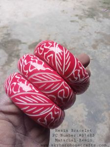 Designer Resin Bracelet