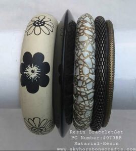 Designer Resin Bracelet