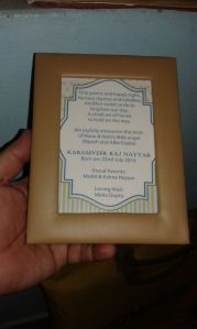resin photo frame