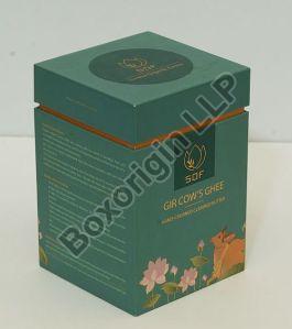 Printed Ghee Packaging Box