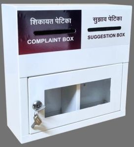 Adscope Heavy Grade Metal Complaint Box / Suggestion Box