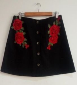 Ladies Cotton Canvas Skirt