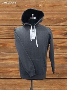 Mens Fleece Dark Grey Hoodies