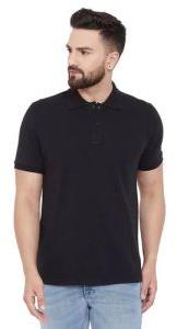 Mens Matty Black Polo T Shirt