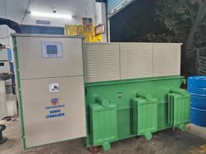 100 KVA Oil Cooled Servo Voltage Stabilizer