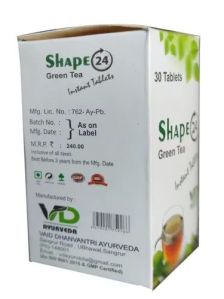 Shape 24 Green Tea Tablets