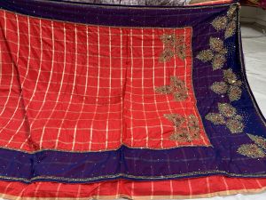 embroidered fancy sarees
