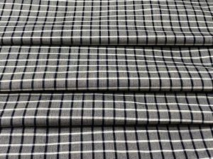 Mercerised Cotton Checks Fabric