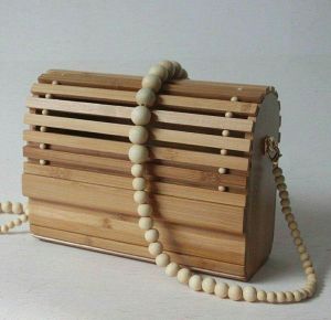 wooden clutch