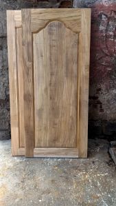 teak wooden door