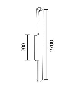 AP-AG481 25mm Slim handle Profile