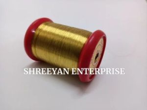 Golden Plain Real Zari Thread