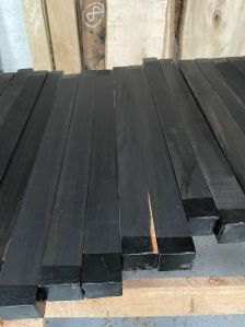 Sawn Ebony Black wood lumber