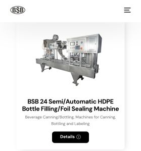 Automatic and semi automatic bottle filling and sealing machine