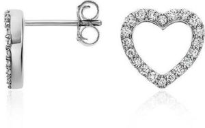 Mini Heart Diamond Earrings