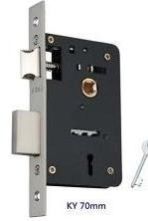 KY 70 mm Stainless Steel Mortise Lock