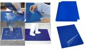 Adhesive Square Cleanroom Sticky Mat