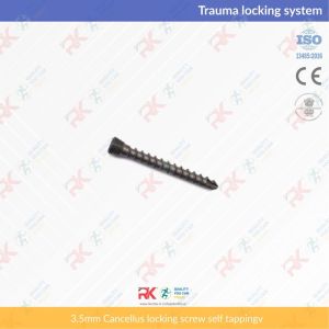 3.5mm cancellous locking screw self tapping