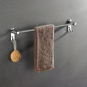 Stainless Steel Hook Towel Rod