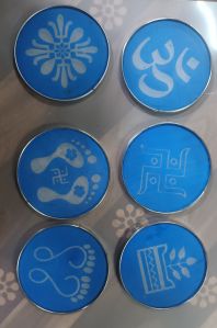 Rangoli stencils 4 inches