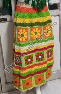 Handmade Crochet Long Skirt