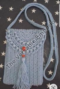 Handmade Crochet Mobile Cover
