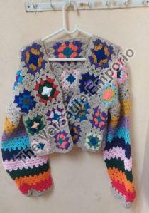 Ladies Crochet Cardigan