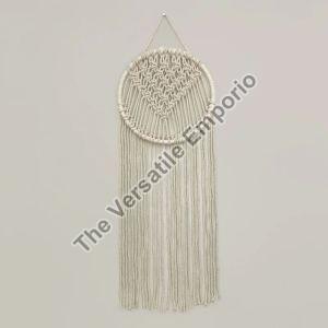 White Macrame Wall Hanging