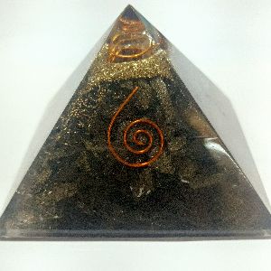 pyrite orgonite pyramid