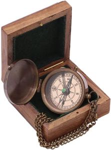 Brass Sundial Compass