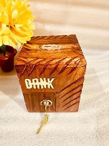 Wooden Money Boxes