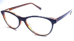 F15 Black Orange Optical Frame