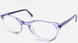 U01 Crystal Purple Optical Frame