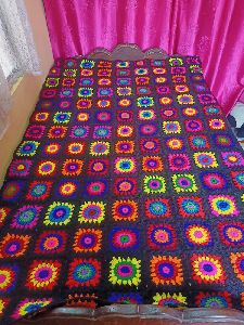 woolen bed cover