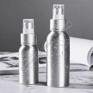 Silver Colour Cosmetic Spray Bottle