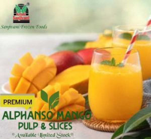 Frozen Alphonso Mango Pulp