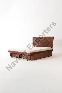 Wooden Queen Size Storage Bed