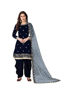 Ladies Velvet Salwar Suits