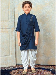 Plain Kids Kurta